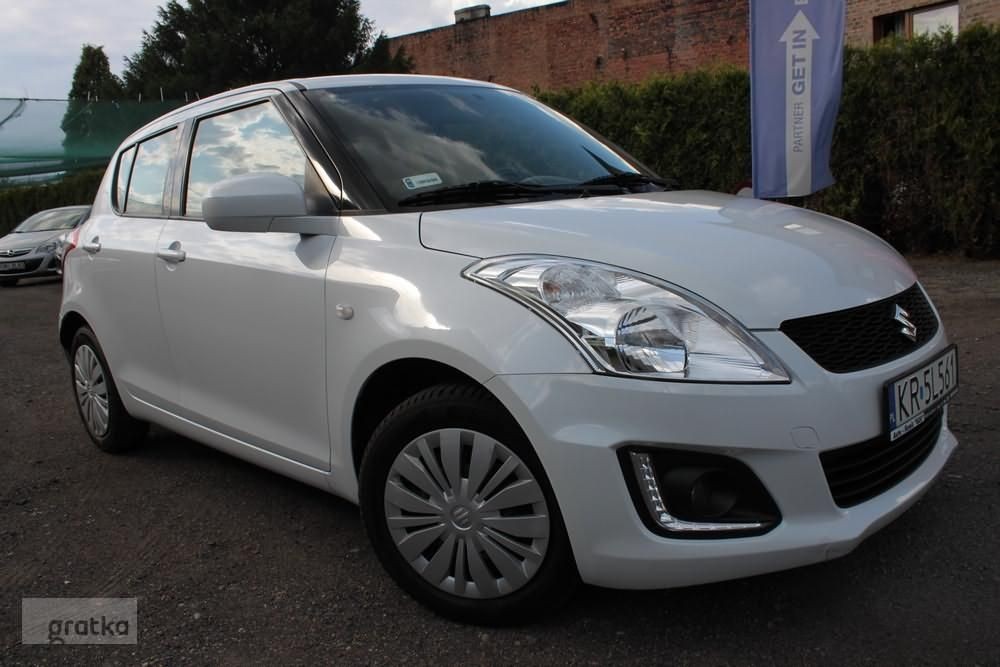 Suzuki Swift V 1 wł krajowy biała perła metalic Gratka pl Oferta