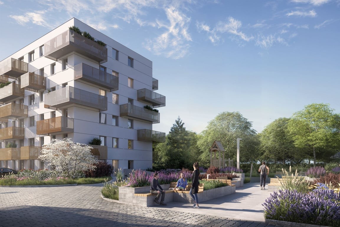 Mieszkanie na sprzedaż, 43 m², 2 pokoje Łódź Polesie - Widok 2