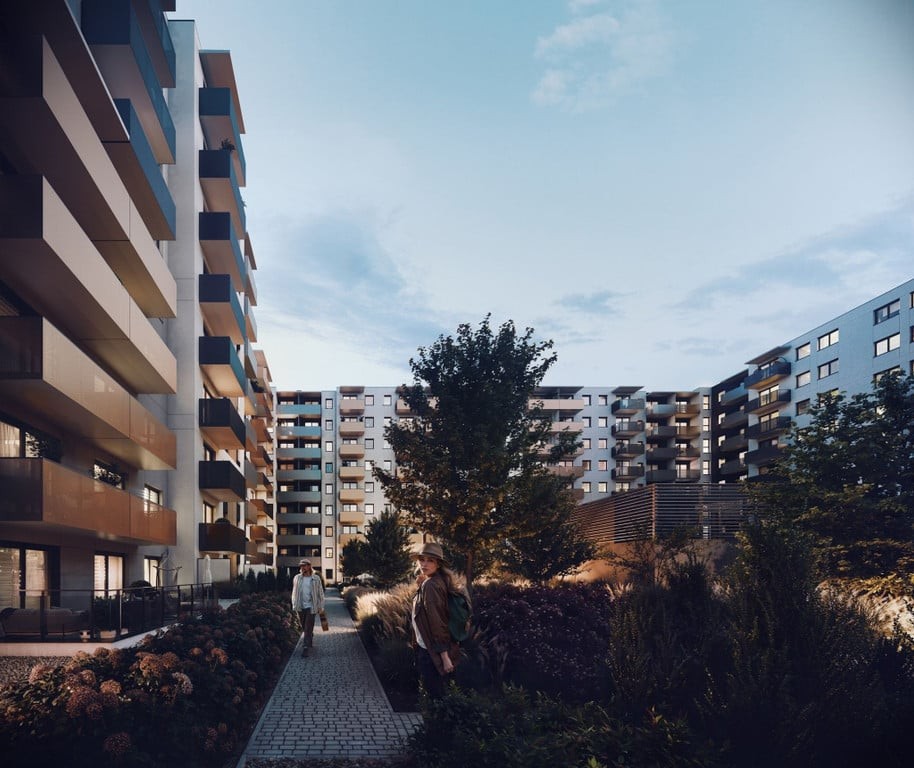 Mieszkanie na sprzedaż, 54 m², 3 pokoje Wrocław Krzyki Partynice - Widok 2