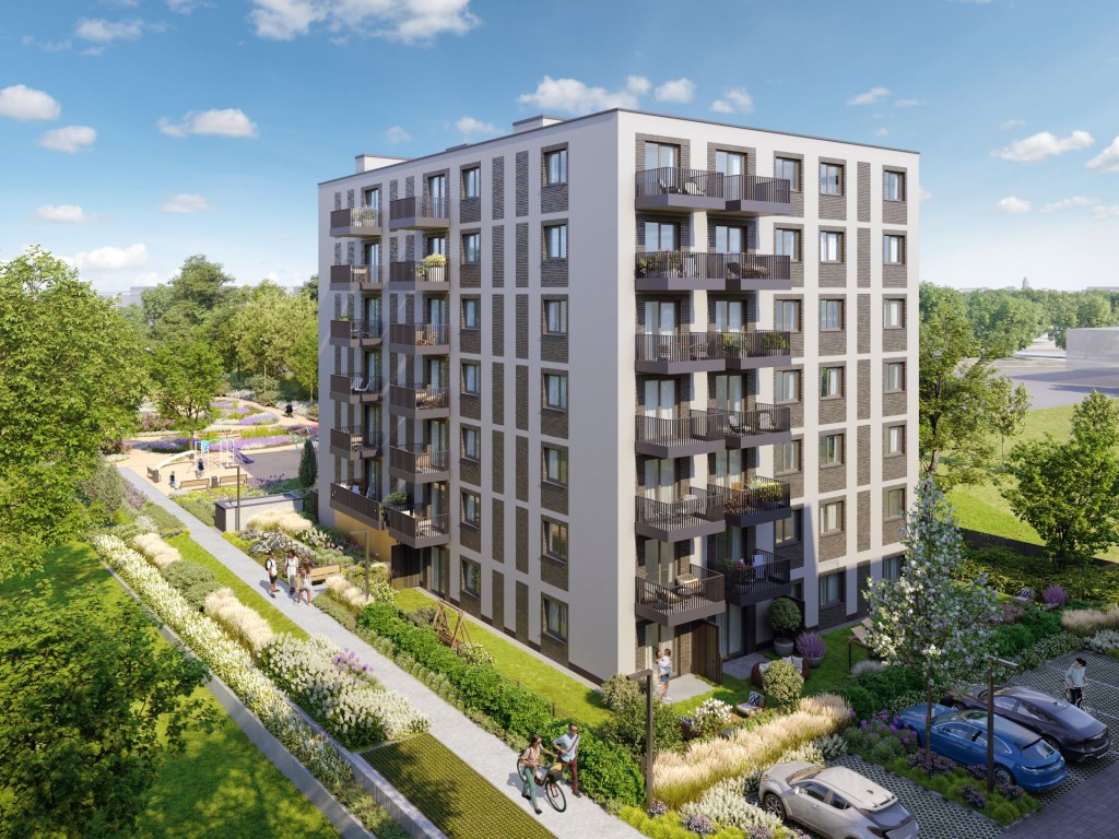 Mieszkanie na sprzedaż, 27 m², 1 pokój Wrocław Psie Pole Różanka - Ansicht 2