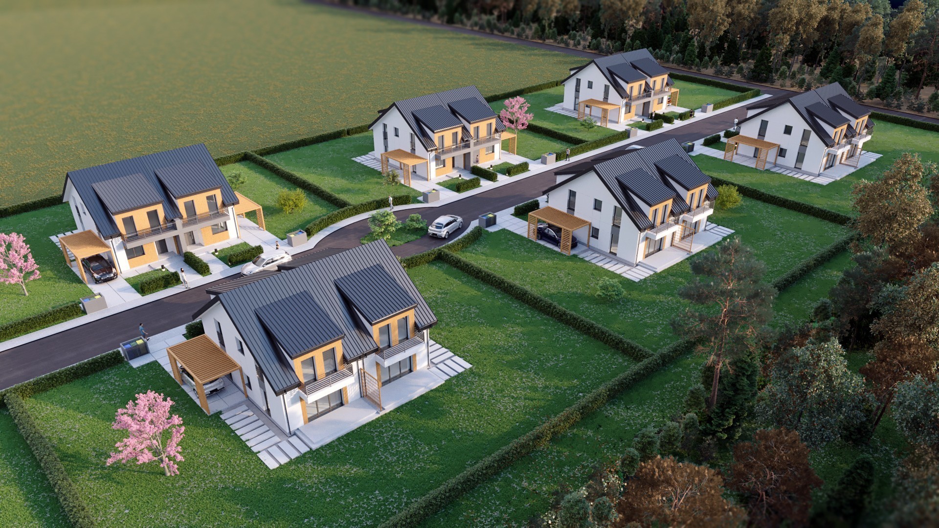 Osiedle Przyjazne AJ REAL ESTATE sp. z o. o. Krzywiec Inwestycje