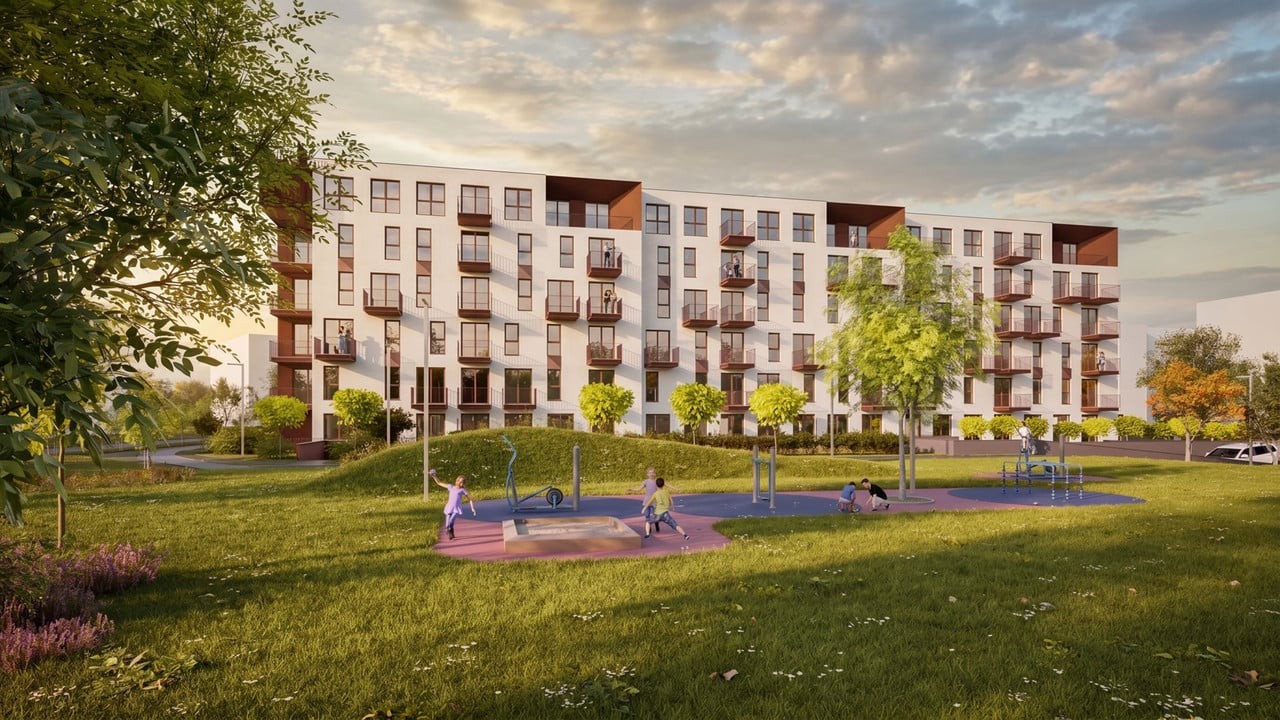 1-bed apartment, 34 m²