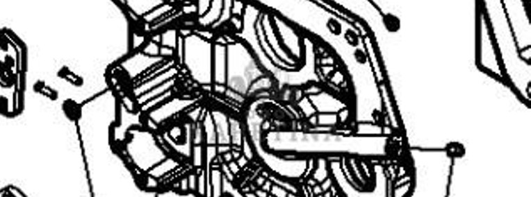 Massey Ferguson 5410 Pokrywa Skrzyni Biegów 4304092M5-1