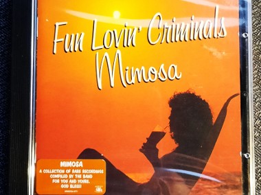 Polecam Album CD  Fun Lovin  Criminals –  Album  Mimosa-1