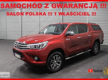 Toyota Hilux VIII AUTOMAT + 4x4 + Salon PL + 1 WŁ + Serwis TOYOTA !!!-1