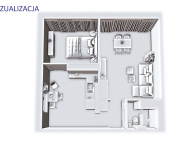 Mieszkanie 49,71mkw z ogródkiem, komórką, piwnicą-1