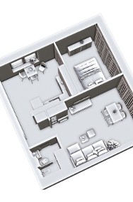 Mieszkanie 49,71mkw z ogródkiem, komórką, piwnicą-2