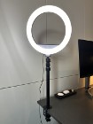 LAMPA pierścieniowa (Ring Light) TRACER 30 cm + STATYW biurkowy 100cm