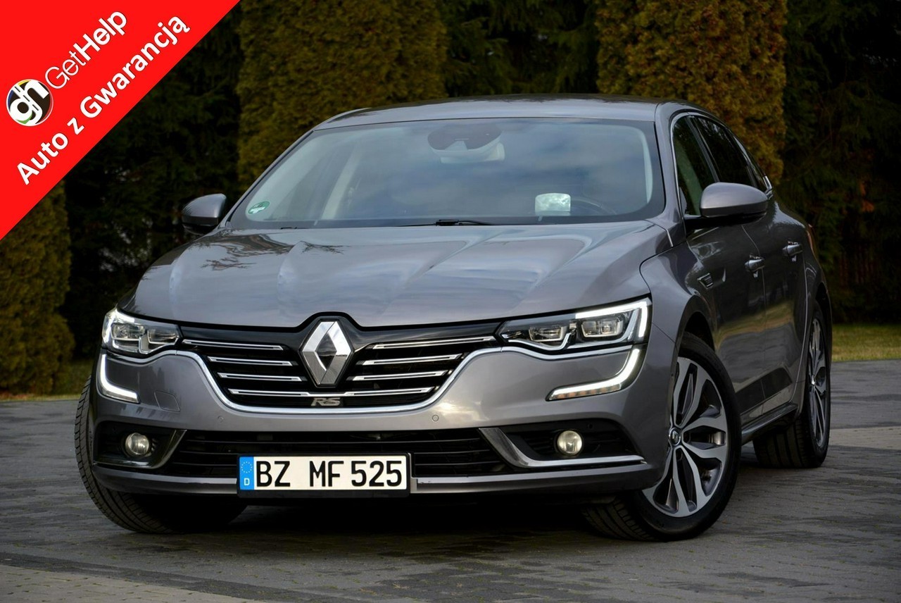 Renault Talisman I 4-control Oś skrętna pół-skóry Head Up Masaże Bose Ambiente ASO