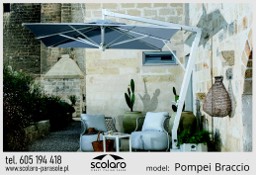 Parasol ogrodowy Scolaro model Pompei Braccio 3/4m