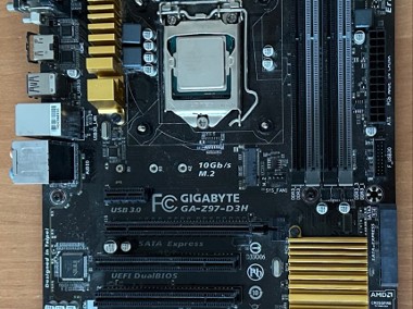 Sprzedam płytę główną Gigabyte z procesorem -1