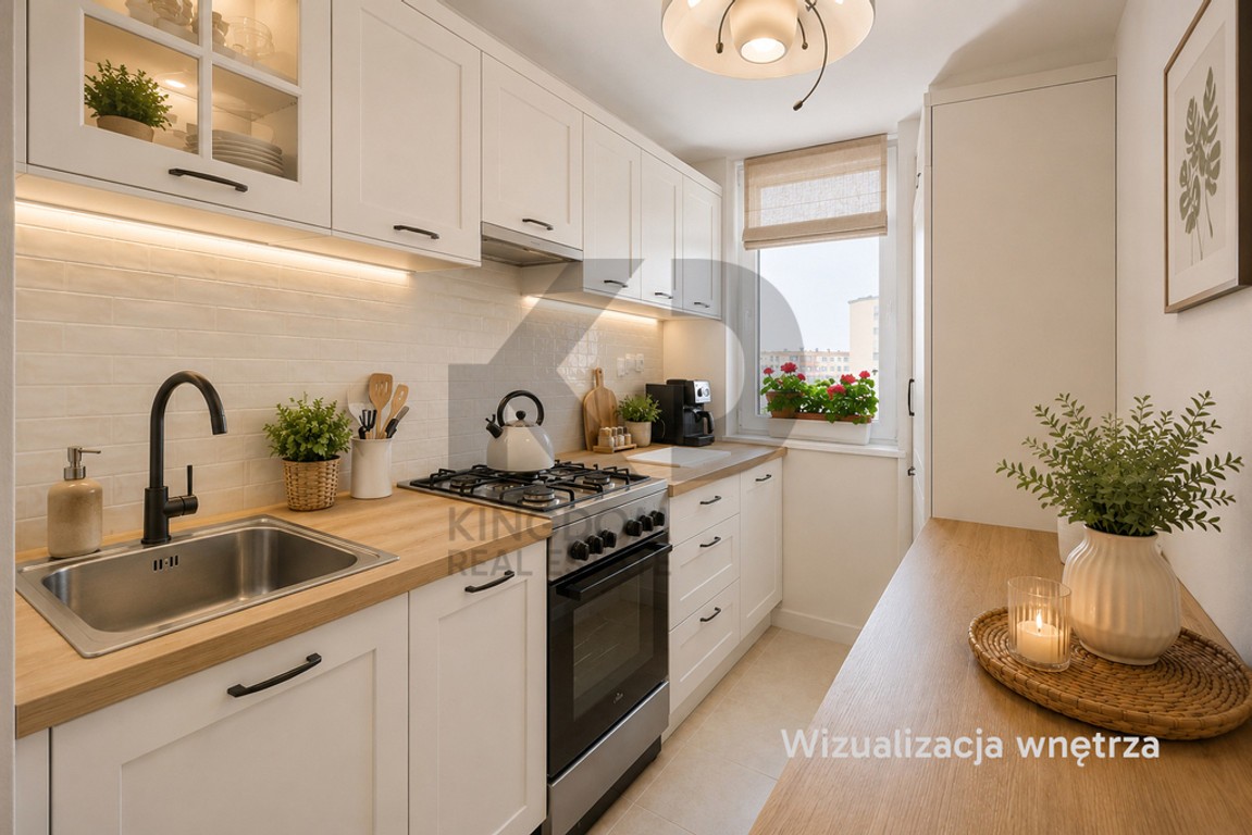 Targówek/ 2 Pokoje/ Metro Bródno/ Osobna kuchnia – pohled 5