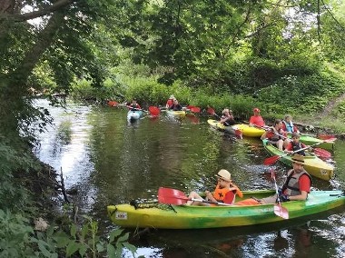 Agroturystyka nad rzeką Wel - Pole namiotowe z zapleczem - Spływy kajakowe-1