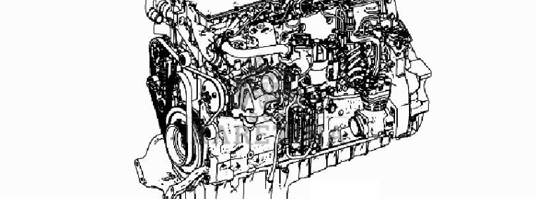 Claas Xerion 4000 Mercedes OM470 - blok silnika shortblock-1