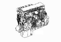 Claas Xerion 4000 Mercedes OM470 - blok silnika shortblock