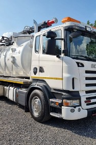 Scania Larsen 4 VAC Ładowarka próżniowa ssąco-nadmuchowa koparka ssąca substancje sypkie odkurzacz WUKO Saugbagger-2