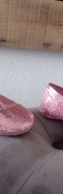 Buciki różowe brokat 12 cm-3