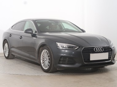 Audi A5 IV , Serwis ASO, Automat, VAT 23%, Skóra, Klimatronic, Tempomat,-1