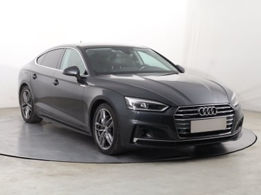 Audi A5 III , Salon Polska, 190 KM, Automat, Skóra, Navi, Klimatronic,-1