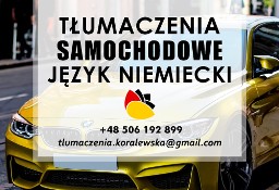 Tłumaczenia dokumentów samochodowych j. niemiecki - Ekspres!