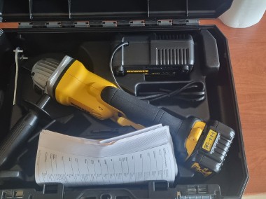 Szlifierka Kątowa DeWALT DCG412M2 - jak nowa-1