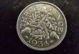 Srebrna moneta kolekcjonerska angielska 3 pence 