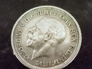Srebrna moneta kolekcjonerska angielska 3 pence -2