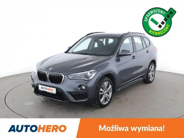 BMW X1 F48 20d Automat xDrive Sport Line Panorama Navi Tempomat Grzane Sportsit-1