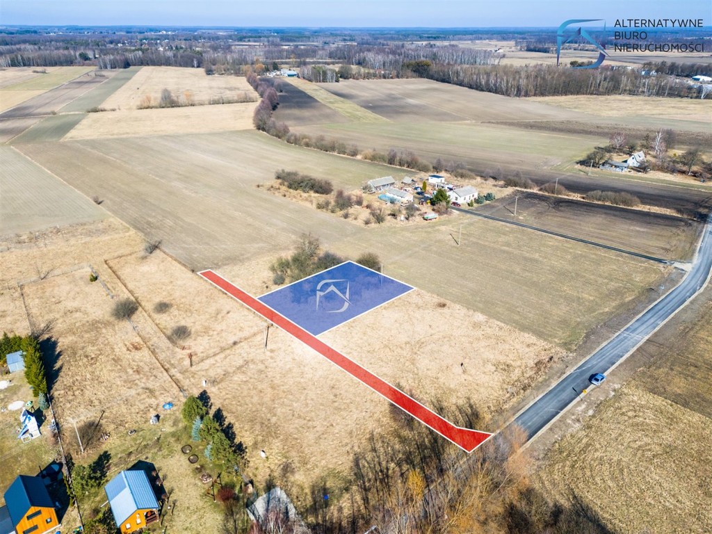 Działka z warunkami zabudowy nad jeziorem Sumin – pohled 3