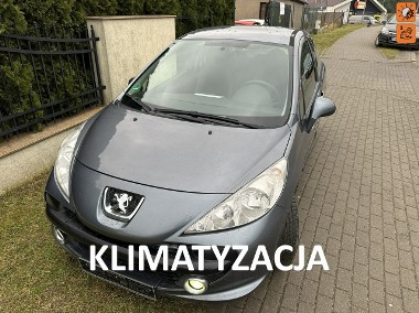 Peugeot 207 Oszczędna benzyna, klimatyzacja, isofix, niski przebieg, import Niem-1