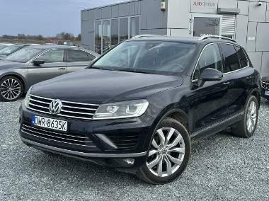 Volkswagen Touareg II 3.0 V6 TDI 262KM, 2016r, serwisowany, hak,-1