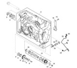 John Deere 8130 8230 8330 8430 8530 - skrzynka obudowa dyferencjału R306779