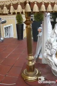  stara mosiężna lampa- lampka 105cm-2
