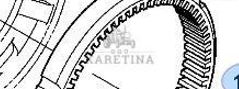 KUBOTA M9540 Koło Zębate CZĘŚCI 3C011-48312-1