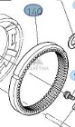KUBOTA M9540 Koło Zębate CZĘŚCI 3C011-48312