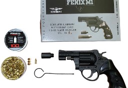 REWOLWER HUKOWY FENIX KALIBER 6MM PISTOLET HUKOWY 50 SZTUK AMUNICJI ZESTAW