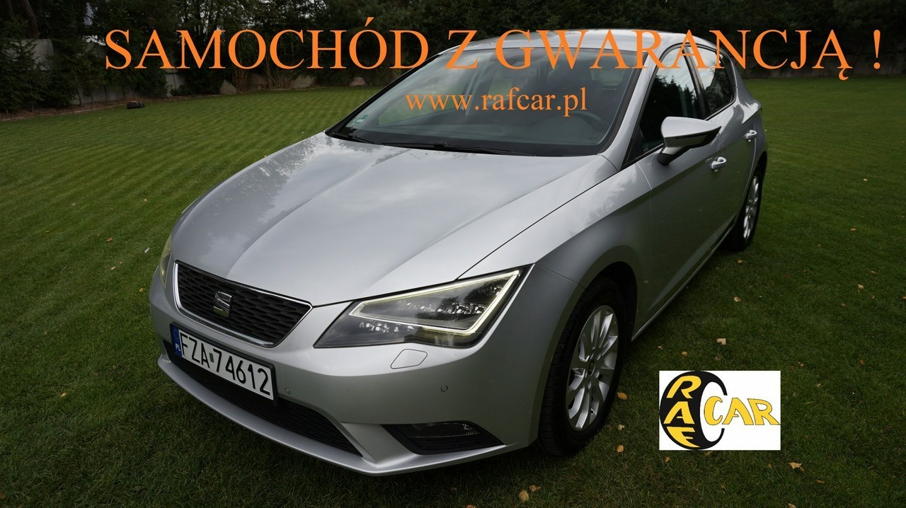 SEAT Leon III z Niemiec zarejestrowany piękny. Gwarancja