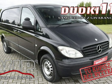 Mercedes-Benz Vito 2,2cdi DUDKI11 Klima,Serwis,3 Osoby,El.szyby.Centralka,kredyt.OKAZJA-1