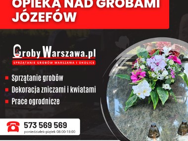 Sprzątanie grobów Józefów, opieka nad grobami-1