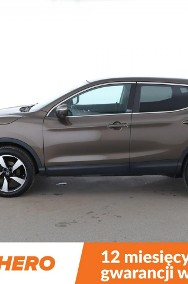 Nissan Qashqai II kamera cofania + czujniki, grzane fotele, klima auto, navi, bluetoot-2