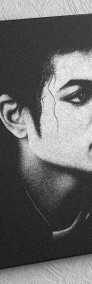 Michael Jackson Ręcznie grawerowany obraz w blasze-3