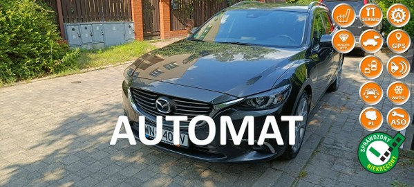 Mazda 6 III 2.0 SKYACTIV-G Nakama, 165 KM,automat,stan bardzo dobry