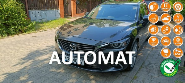 Mazda 6 III 2.0 SKYACTIV-G Nakama, 165 KM,automat,stan bardzo dobry