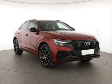 Audi Q8 , Serwis ASO, Automat, Skóra, Navi, Klimatronic, Tempomat,-1