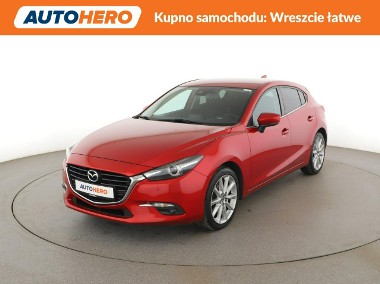 Mazda 3 III navi klima auto grzane fotele kamera i czujniki parkowania-1