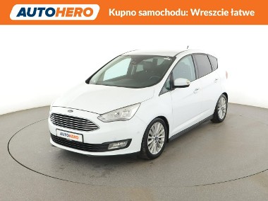 Ford C-MAX III navi klima auto grzane fotele kamera i czujniki parkowania-1