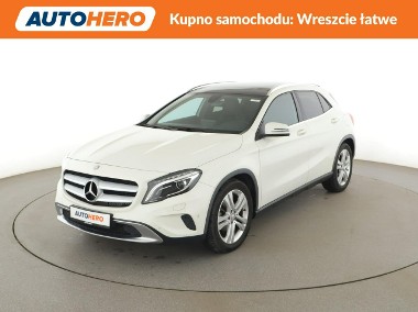 Mercedes-Benz Klasa GLA GLA200 Automat Sensation Panorama Tempomat Navi Półskóra BiXenon KAM-1