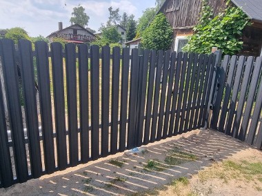 Ogrodzenia SZTACHETOWE bramy/furtki/przęsła - PRODUCENT-1