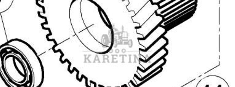 CLAAS RENAULT ATLES 936 RZ V5 Koło Wałka Zdawczego 0011317970 00 1131 797 0-1