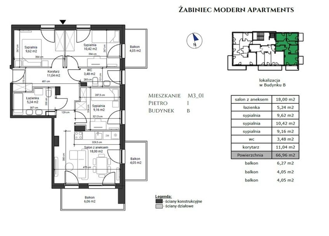 ŻABINIEC nowa inwestycja *wysoki standard* - Widok 2